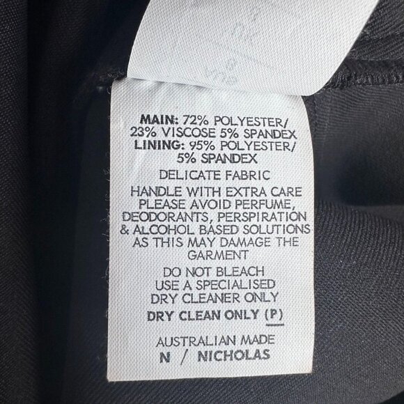 Revolve N/Nicholas Black Ponti Long Sleeve Mini Sheath Dress Size 4 NWT $395 - Picture 8 of 12